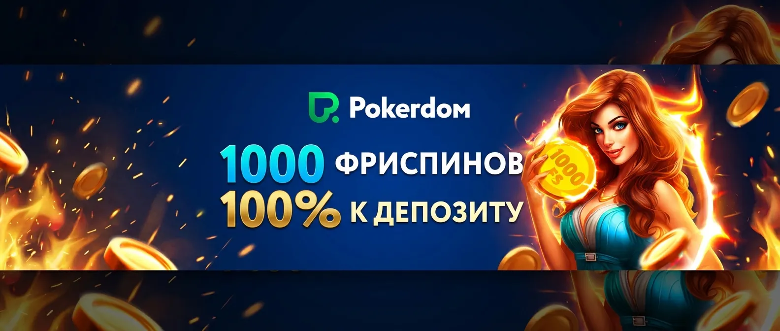 Покердом казино баннер
